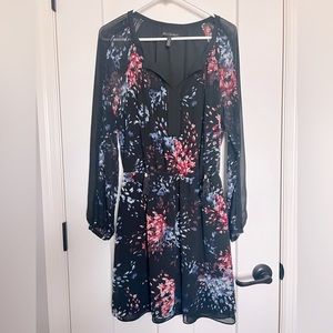 White House, Black Market, long sleeve dress